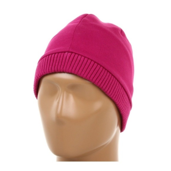 New Under Armour UA Storm Beanie Winter Snow Hat Cap Pink Cold Gear Womens - Picture 5 of 5